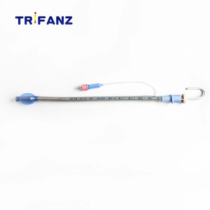 Grade Silicone Reusable Reinforced Endotracheal Tube with Cuff