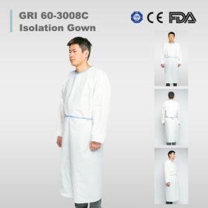 Safety Products Women Clothing Coverall PP PE Medical Protecting Isolation Gown