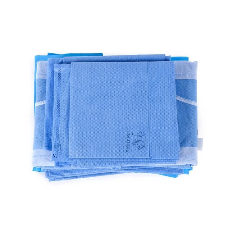 Hospital Medical Disposable Sterile Surgical Laparotomy Drape Kit Pack / Dental Examination Kit