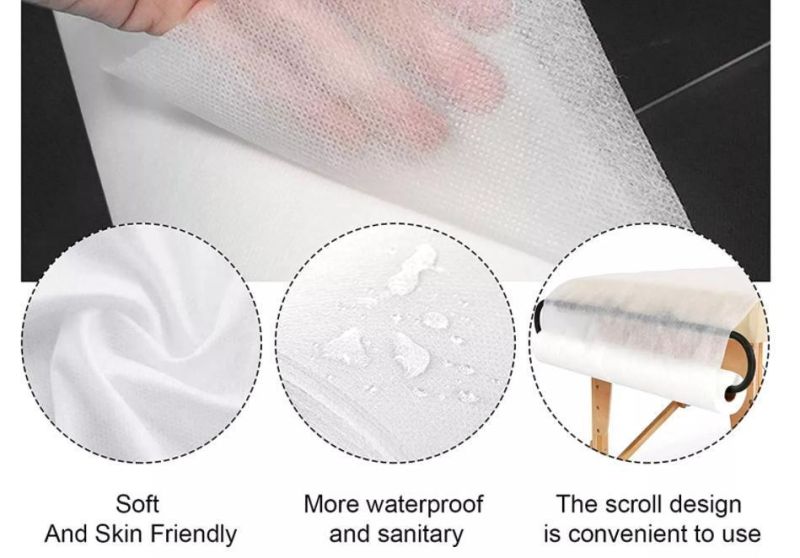 Disposable Cheap Waterproof Bed Sheet Roll on Promotion