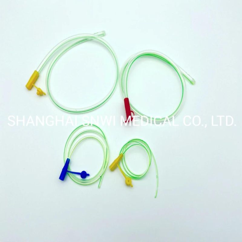 Medical Using Disposable PVC Multilumen Nasogastric Feeding Catheter