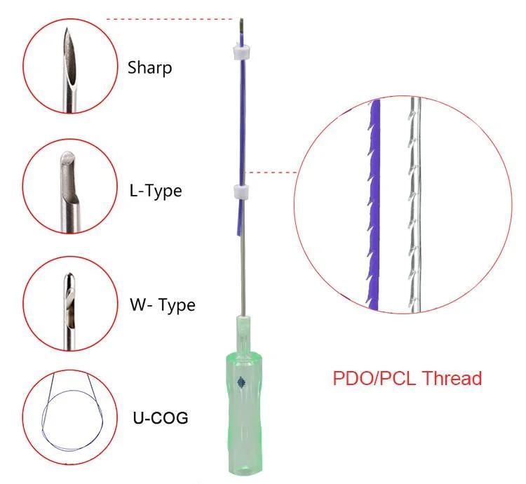 Pdo Mono/Screw/Tornado Thread Lifting 3D Pdo 4D Cog Pdo Thread Lift