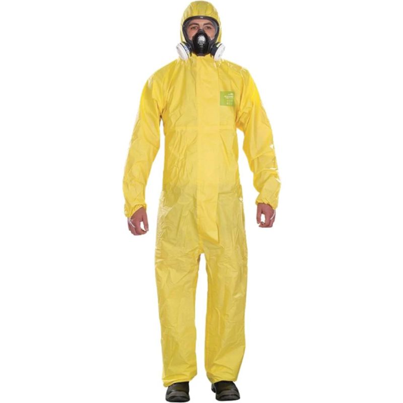 Coverall Types 4, 5, 6 Disposable Non Woven Polypropylene Good Strength Light Weight and Economical