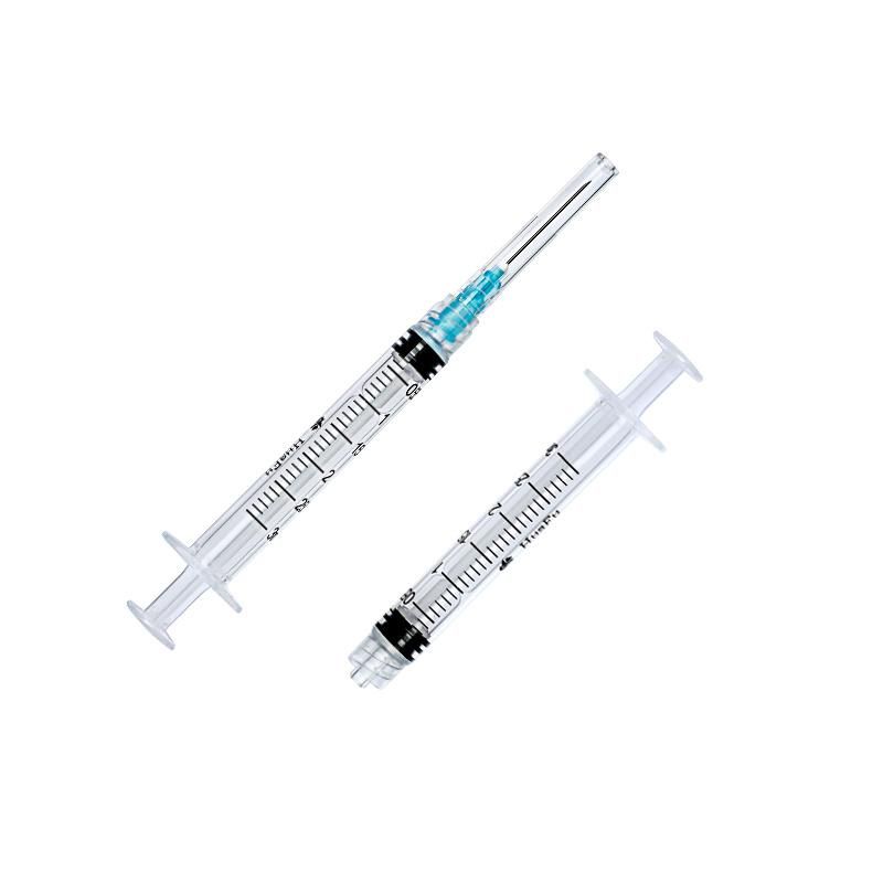 China High Quality Disposable Medical Plastic Luer Lock Syringe with Needle or Without Needle