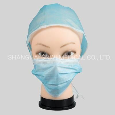 Medical Disposable Earloop Protective Face Mask Used in Hospital