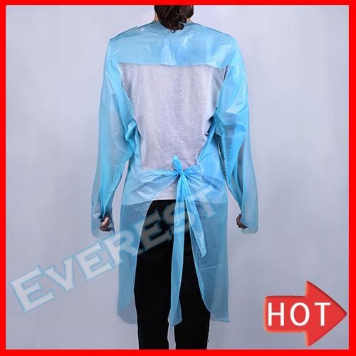 Finger Lock CPE Surgical Gown