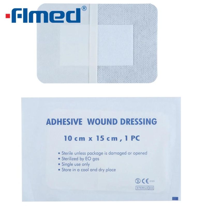 Sterile Non-Woven Adhesive Wound Dressing Hypoallergenic Wound Dressing