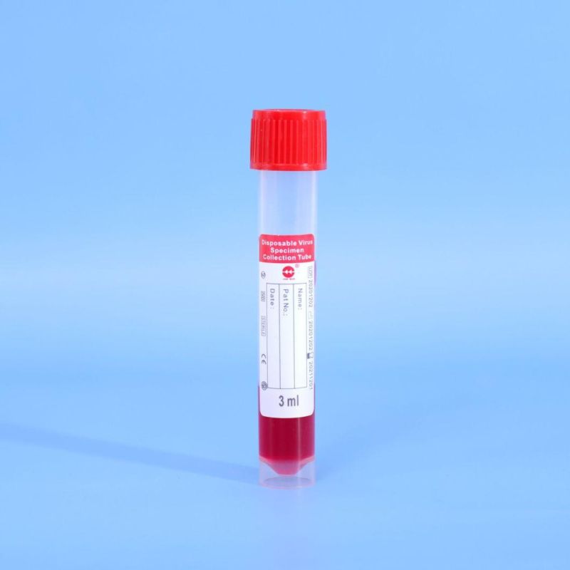 Swab Disposable Virus Sampling Tube Virus Transport Sampling Specimen Collection Tube