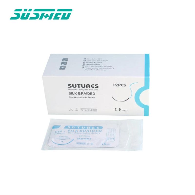 Medical Sterile Absorbable Poliglecaprone Surgical Sutures