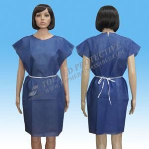 High Quality Hospital PP Patient Gown