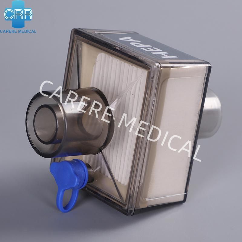 High Efficiency Disposable Breathing Filter HEPA for ICU