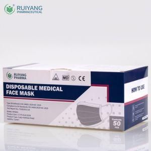 Bfe 99 Medical Disposable 3ply Face Disposable Mask Medical Mask 3-Layer