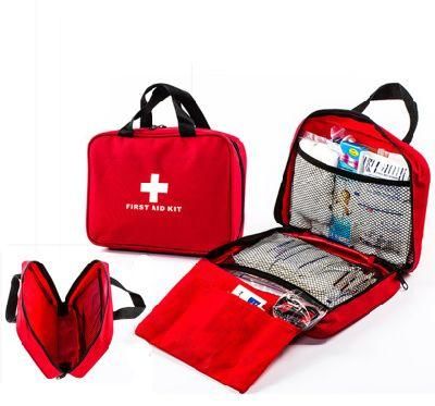 Custom Waterproof First Aid Kit Red Emergency Trauma Bag Tactical
