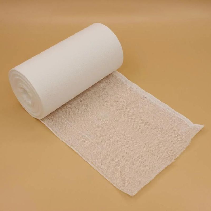 HD5 Medical Bleached Gauze Roll Unsterile Jumbo Gauze Raw Material