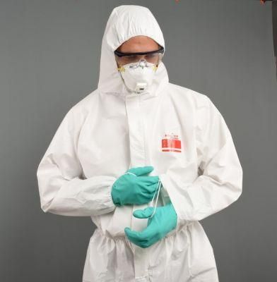 Chemical Industrial Luquid Proof Disposable Overalls for Biological Hazard Treatment