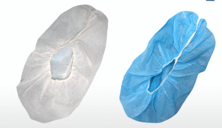 Elastic Medical Consumable Disposable SMS Shoe Cover