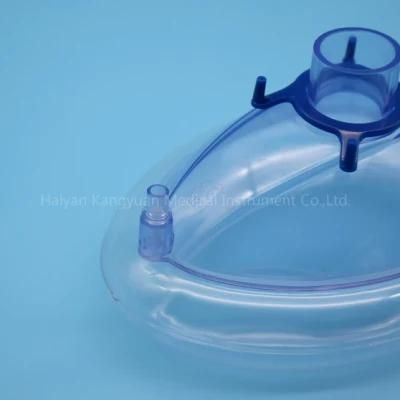 Air Cushion China Factory PVC Disposable Anesthesia Mask