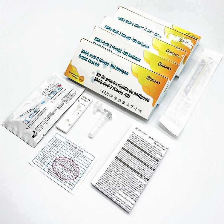 Home Test Kit CE Certificate Germany Bfarm and Pei France Approval Top-Selling Antigen Rapid Malaria Test