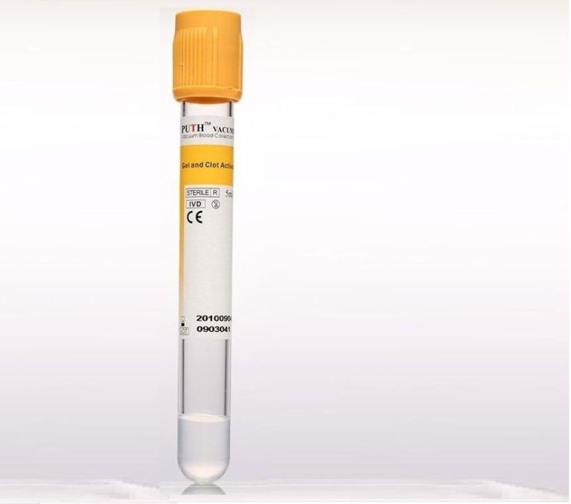 Vacuum Blood Collection Tube (8ml Gel and Clot Activator Tube)