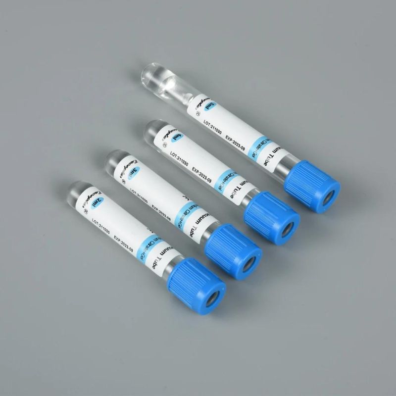 Siny Disposable Blood Collection Vessel Tube with Gel&Sodium Citrate