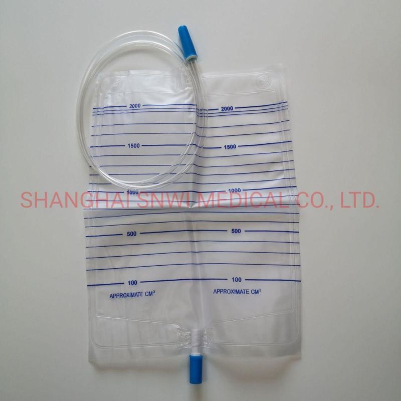 Disposable Medical 2000ml Adult Sterile Economic Urine Bag