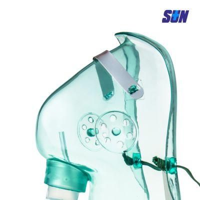 Cheaper Disposable Medical Capnography CO2 Sampling PVC Non-Rebreathing Oxygen Mask