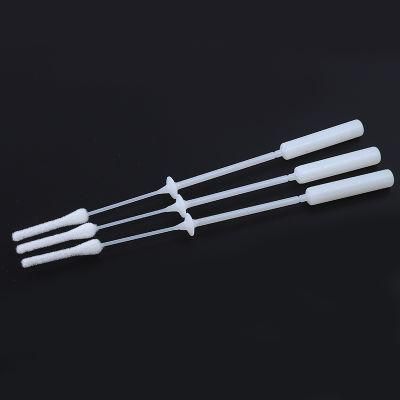 Hot Sale Surgical Sampling Nasopharyngeal Nasal Flocked Swab Sterile