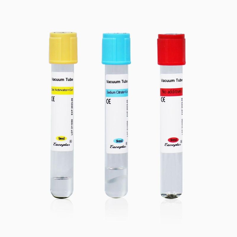 Siny Disposable Collection Customized Medical Disposables Products Plain Blood Tube