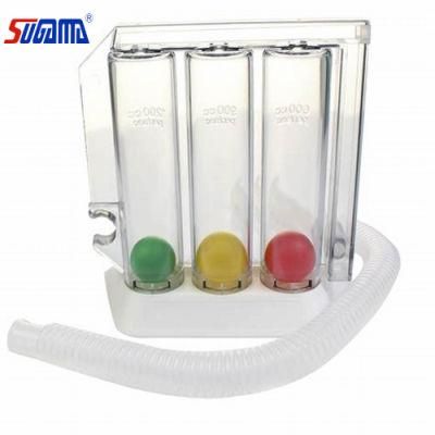 3 Balls Incentive Spirometer for Lung Function Exercise Breathing Exerciser