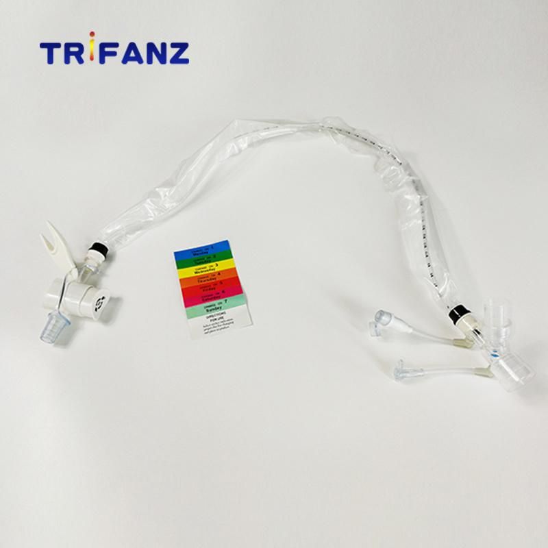 Hospital Sterile Disposable Closed Sputum Suction Catheter Tube