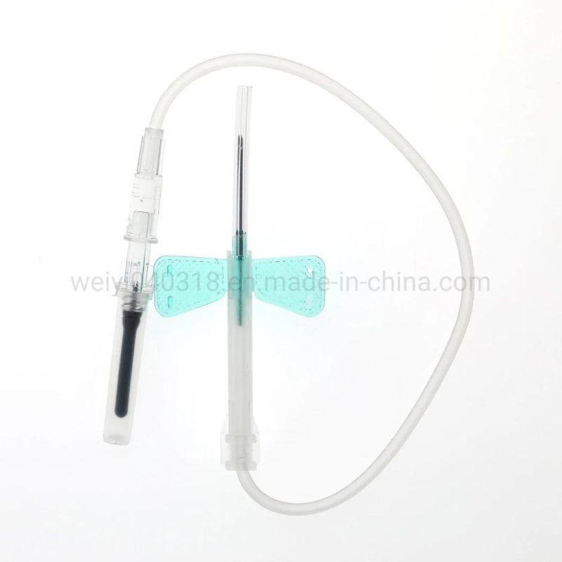 Sterile Hoapital Use Blood Collection Needle Butterfly Needle or Pen Infusion Needle Safety Type with CE ISO FDA