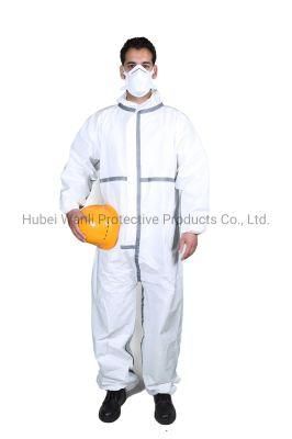 Disposable Non Woven Protective Coverall Medical En14126