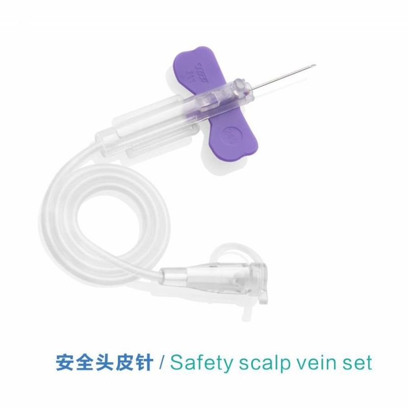 Disposable Scalp Vein Set with Safe Use