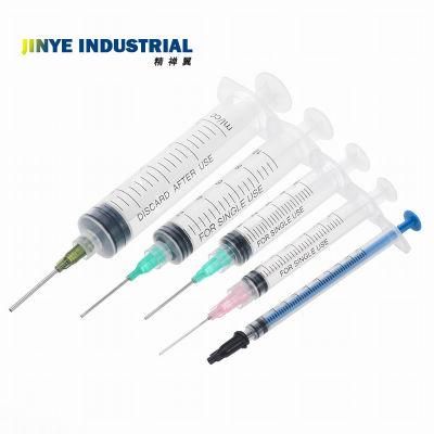 Safety Self-Destruct Syringe Auto-Disable Disposable Syringe with Retractable Needle