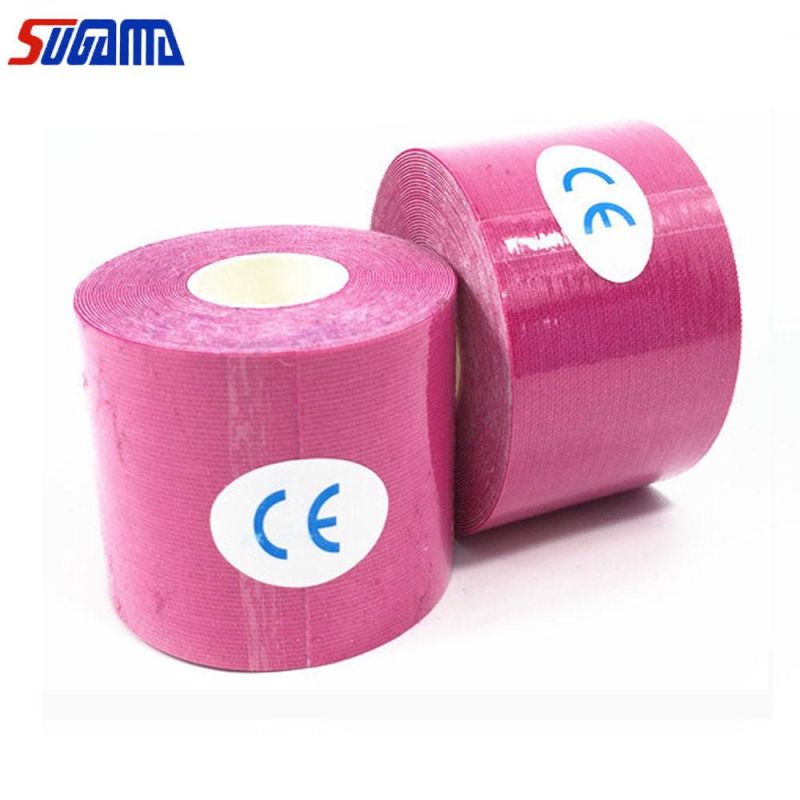 Nature Cotton Elastic Self Cohesive Sport Bandage Kinesio Tapes