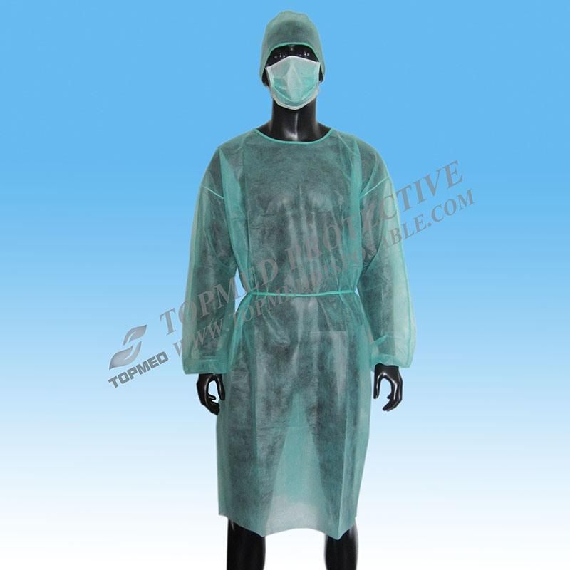 Disposable PP Nonwoven Isolation Gown