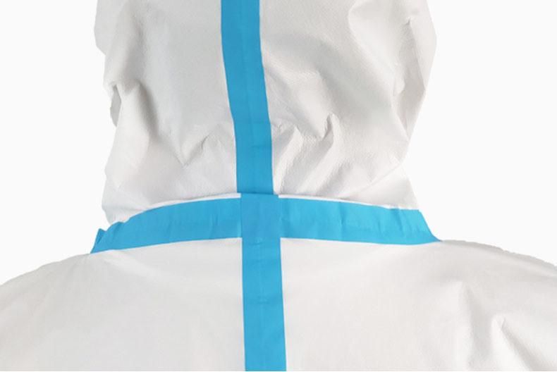 Non-Woven Disposable Waterproof Safety Medical Isolation Gown