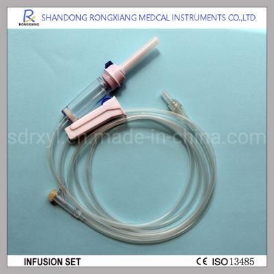 Infusion Set with Y-Type Station / Needle Free Connector