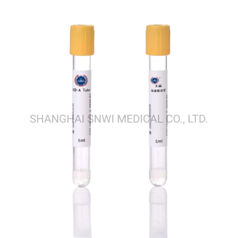 Medical Non Vacuum Blood Collection Tube