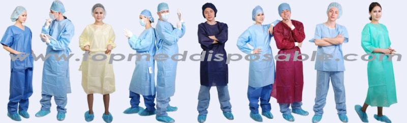 Sterile Disposable SMS Standard Surgical Gown