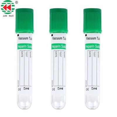 Heparin Tube Green Cap Blood Collection Tube