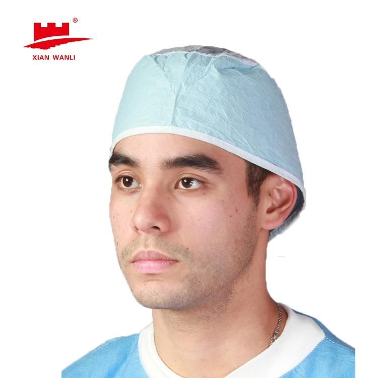 Hot Seling Disposable Doctor Cap Surgical Caps Hair Non Woven Bouffant Caps for Clean Room