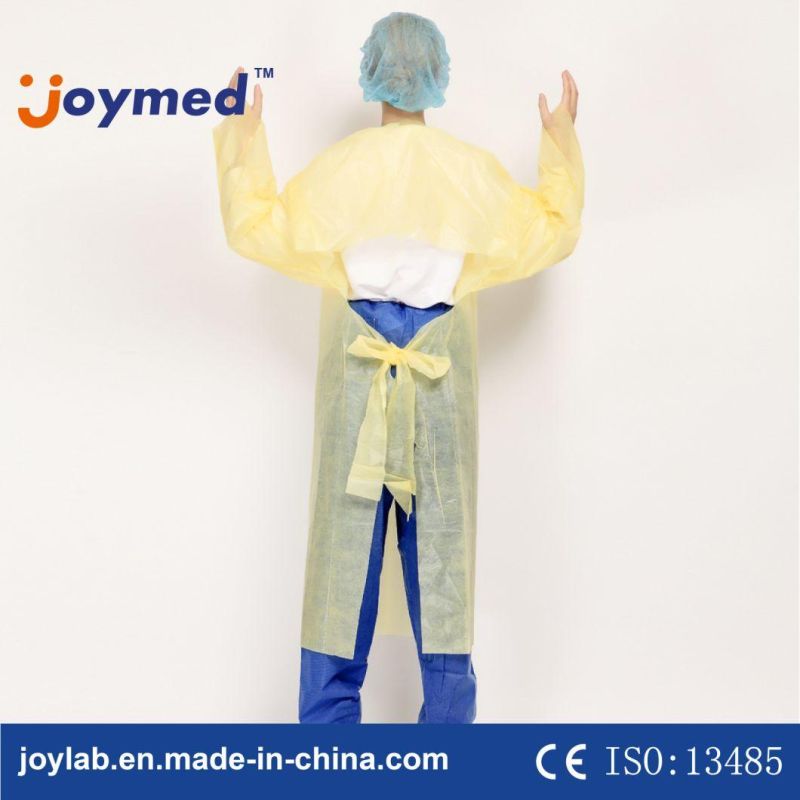 PP+PE Material Medical Isolation Gowns