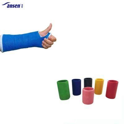 Medical Synthetic Bandage Application Fiberglass Based Fabric Orthopedic Casting Tape