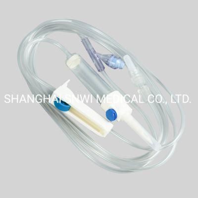 Medical Device TPE New Disposable Sterile IV Gravity Infusion Set with CE ISO