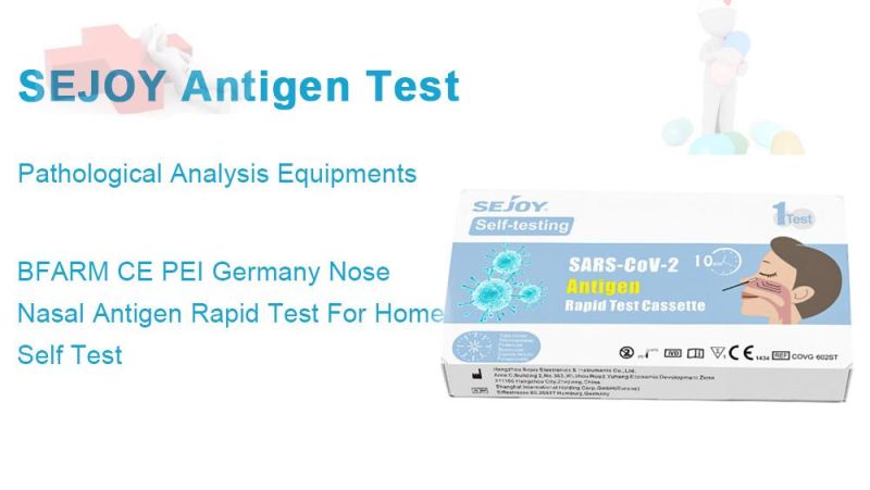 Bfarm Approval Medical Swab Antigen Rapid Test Kit