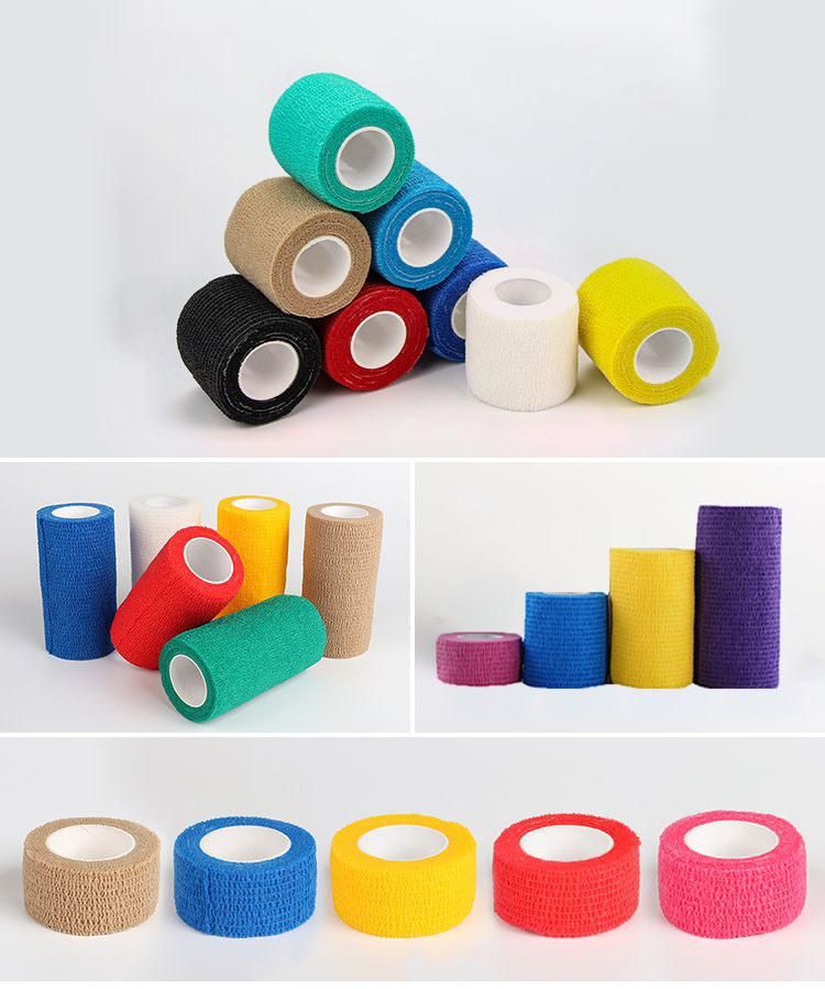 High Elastic Tubular Bandage Gauze Bandage Roll for Single Use