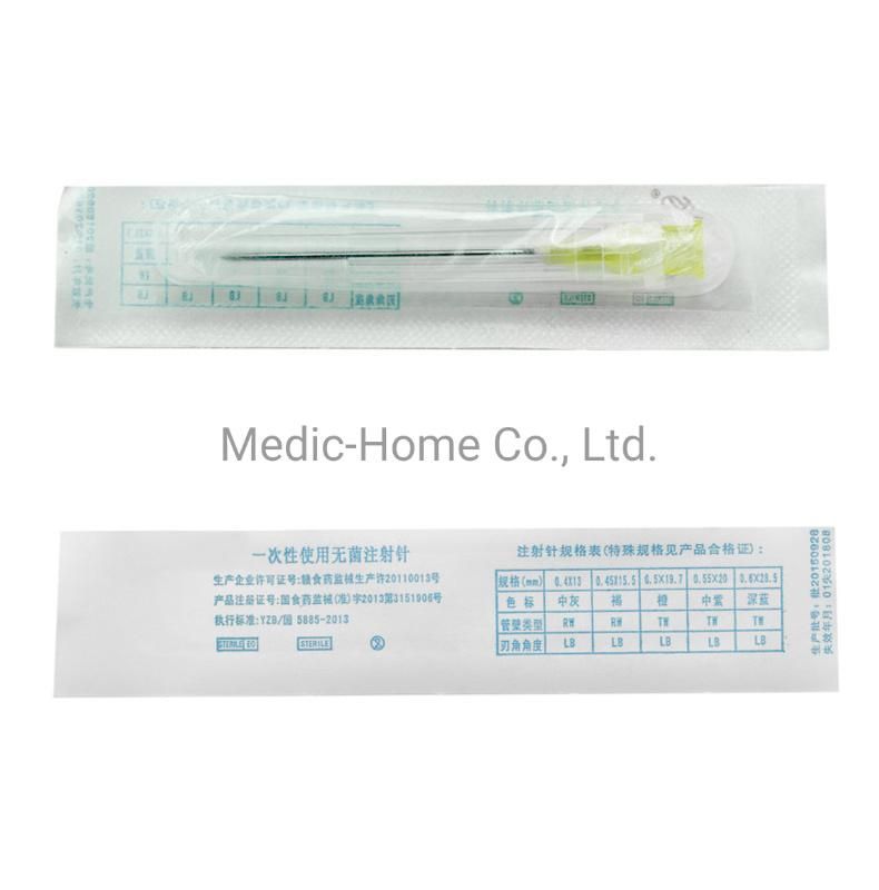 Flexible Supply Form High Quality Stainless Steel Injection Needle for Hypodermic