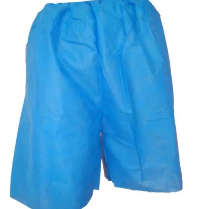 Disposable Medical Underwear Patient Pants Colonoscopy Exam Shorts