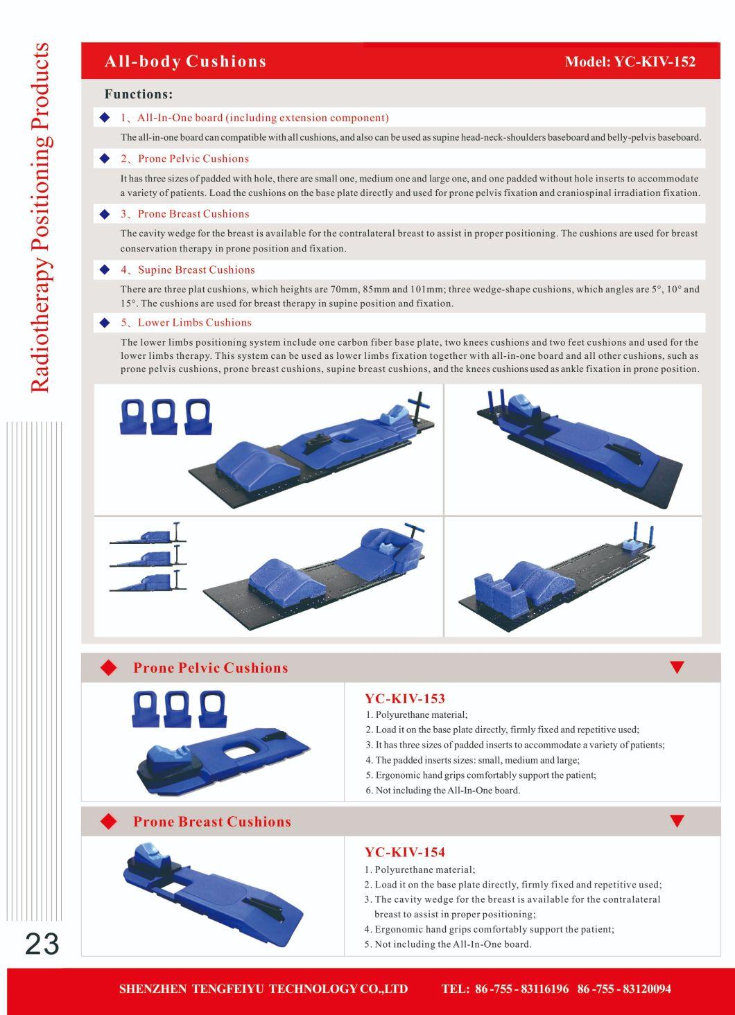 Create Prone Pelvic Positioning System Cushion for The Radiotherapy Treatment Positioning